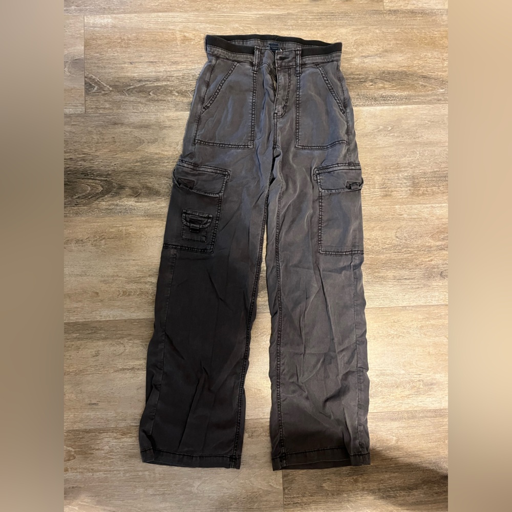 American Eagle Outfitters Dark Gray Cargo Pants